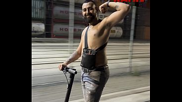 YOUR FAVORITE ARAB ALPHA BOY PUMPS HIS SHAFT IN PUBLIC TRAILER