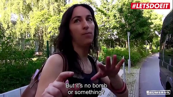 LETSDOEIT - German Newbie Priscilla Goes For A Grind With The Bus And Tries Backdoor