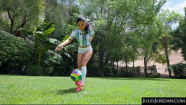 JulesJordan.com - Worlds Cup Smoking Frame Soccer Star Vivienne Vo Scores Large