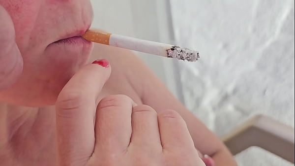 Hot Two Cigarettes During Oral With Cum In My Muzzle