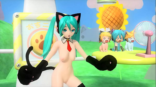 Hatsune Miku Nekomimi Switch Project Diva Unclothed Mod