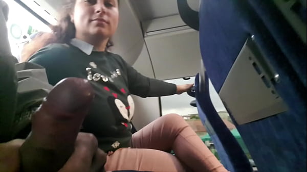 Exhibitionist Tantalizes Cougar To Suck & Milk His Pole In Bus