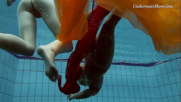 Two Redheads Swimming INSANELY HOT!!!