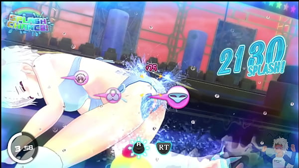 Garotas Molhadas No Parque Aquático Fodase (Senran Kagura)