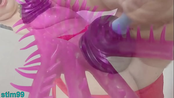 Perverse Older Self-pleasure With Brush Cleaner, Stepmom Wrecking Twat With Glove And Ram Plugers