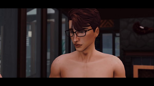 SENSUAL LIGHT-HAIRED FRIEND SHARES PUSSY ON VACATION WITH TWO BLOKES - SIMS 4