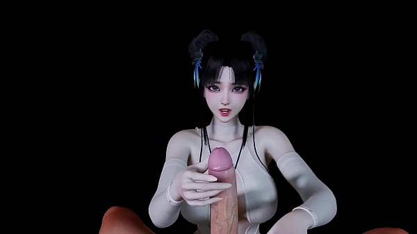 3D Skinny Asian Cosplay Model Got Screwed By Her Huge Cock Stepfather