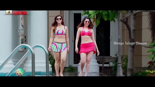 Tamanna & Mehreen Steamy In Short Skirts