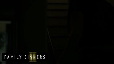 FAMILY SINNERS - Svelte Dark-haired Exploits Seduction To Transform A Heated Argument With Her Stepfather Into Covet