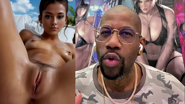 Pristine Indian Stunner Displaying Her Delicious Clean Bushy Snatch, Lonely Coed Gal Working Her Slit, Unclothed Platinum Gal Wearing Gold BDSM Chains & Ready For A Good Ram, AI
