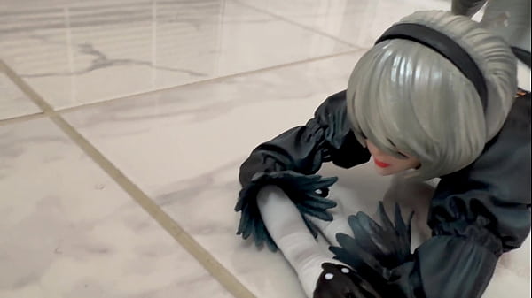 Nier Automata Yorha 2b Seductive Pose Stomach