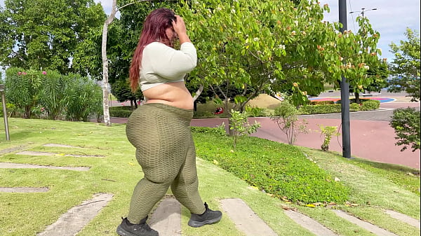 SSBBW Massive Pear Ass Walking & Waddling - Huge Backside Latina BBW Feedee