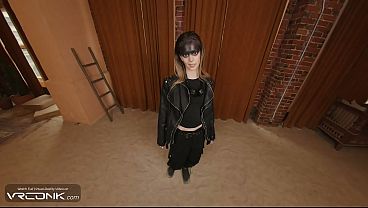 VR Conk: Coed Petite Furiosa Sucks & Slams Relentless In Mad Max Character Dress Parody Pt.3