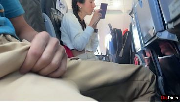 Public Prick Flaunting In Airplane - Doll Brought Me To Money Shot In 2 Minutes