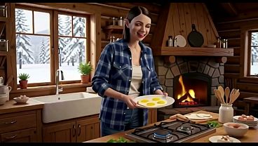 Lesbian Christmas - AI Generated