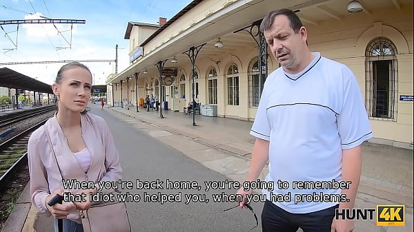 HUNT4K. Cuckold Should Watch How Rich Man Plows His Girlfriend