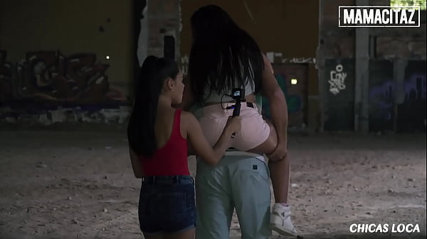CHICAS LOCA - (Alexa Tomas, Ramon Nomar, Apolonia Lapiedra) - Explicit Outdoor 3some For Blazing Raven-haired Babes