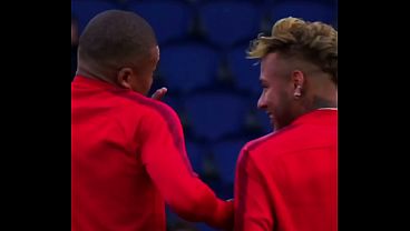 Neymar Botando Forte No Genuine Madrid