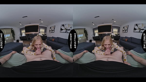 UP CLOSE VR - POV Slender Golden-haired Coco Lovelock Goes Into FERAL FRENZY Mode For Your Monster Meat