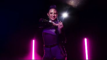 Melody Marks Gobbles And Pounds Mystery Saja Until He Stretches Her Pussy Up - KPop Demon Hunters Porn Cosplay Parody