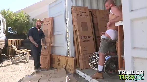 TRAILERTRASHBOYS Hairy Jerk Dixon Barebacks Donnie Argento