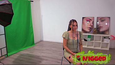 Glamour Shoot Turns Interracial Porn. Venus Lilith Tricked Into Smashing On Nigged