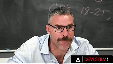 DEVILS FILM - Bratty Schoolgirl Coco Lovelock Gets A Sex Lesson She'll Never Forget