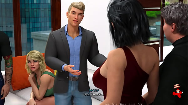Anna Inflaming Affection (SE2) - Ep 60 Tempting Red Dress And Black Stockings
