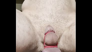 Anal Skank Attempts To Gulp Monster 14 Inch Circumference Dildo For First Experience