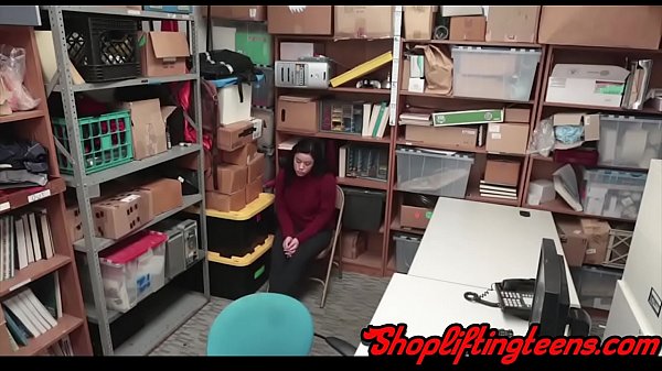 Delinquent Young-babe With Huge Boobs Mounting Dick After Shoplifting