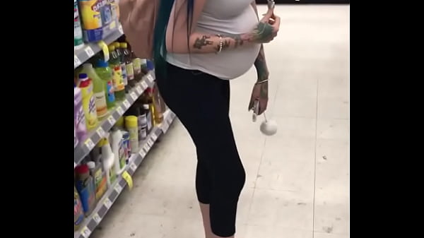 Shopping With Pregnant Hustler