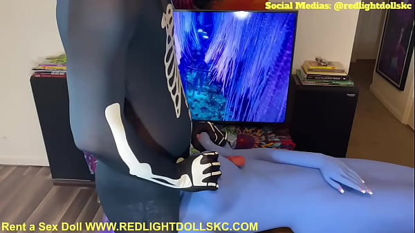 Kansas City Guy Rents Sex Babe And Forceful Fucks Blue Alien Girl And Watches Avatar Movie