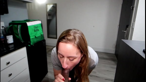 Smash Uber Eats #3 - Compact Blonde Mommy W/ Massive Real Tits Milks The Black Off Her Uber Driver And Swallows His Spooge Seed For The Tip