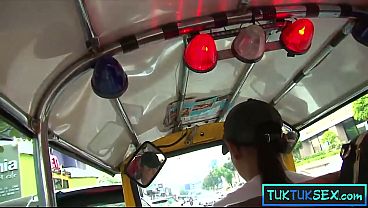 Cute Thai MILF Picked Up In A Tuk Tuk Taxi To Indulge Nasty Sex