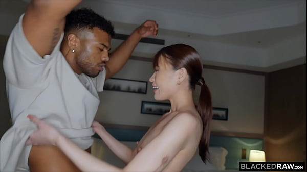 BLACKEDRAW Little Sweetie Momo Sakura Meets Handsome Outsider And Has Astonishing BBC Workout