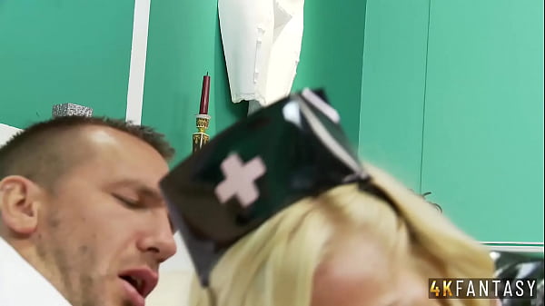 Top-heavy Nurse Humps A Massive Cock Fella