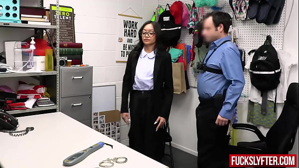 Xtremely Savvy Law Skool College Schoolgirl Jade Kimiko Got In Trouble For Stealing High Heels