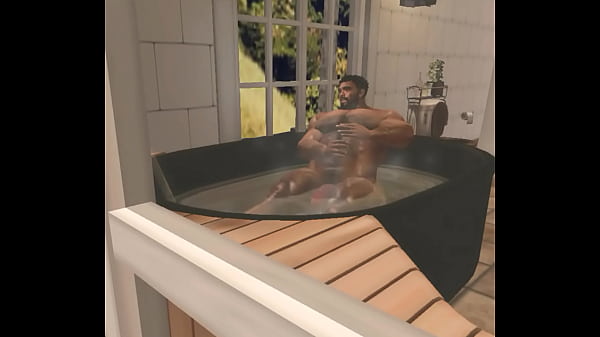 Drone Snags Handsome Buck Cam Heyward In Bathroom Tugging