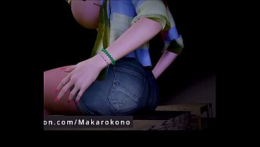 3D HQ Golden-haired Melon Expansion In Locker Room Giant Breasts Solo POV WSound Added