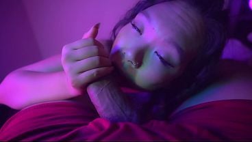 Enormous Ass Asian Loves Giving Blowjobs And Mounting Pole