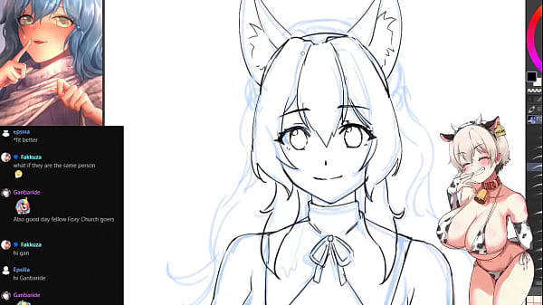 Stream | Picarto | FoxyRain - Art Trade (2020.09.04)