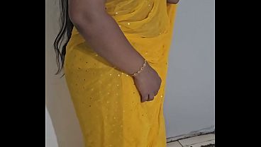 Yellow Saree Lisapriya