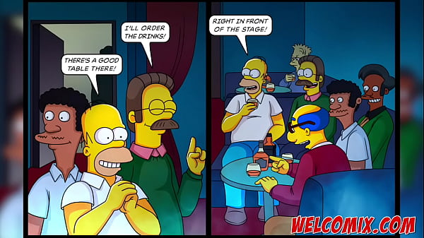 Night In The Whorehouse! An EXTREMELY CRAZY NIGHT - The Simptoons