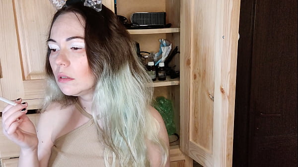 Modest Stepsis Smokes A Cigarette
