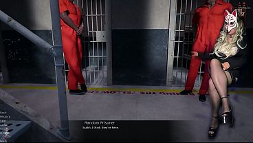 Prison Guard - (ep 16) Gamer Gal In See Through Bra