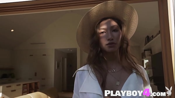 Playboy4.com - Massive Naturals Barely-legal Shows Her Beautiful Bod After Sultry Outdoor Striptease Action