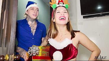 Christmas Menage Fellatio - Zack Cuckold