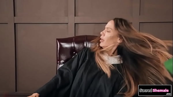 Tiny Boobs Trans Emma Rose Bangs A Judge