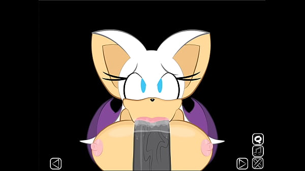 Rouge Interrupts Shadow To Lick The Huge Dick (extra Secret Scene)