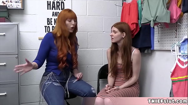 Ginger HOTWIFE And Sweet Shoplifter Barely-legal Caught And Torment Screwed By The Mall Cop Fierce Style